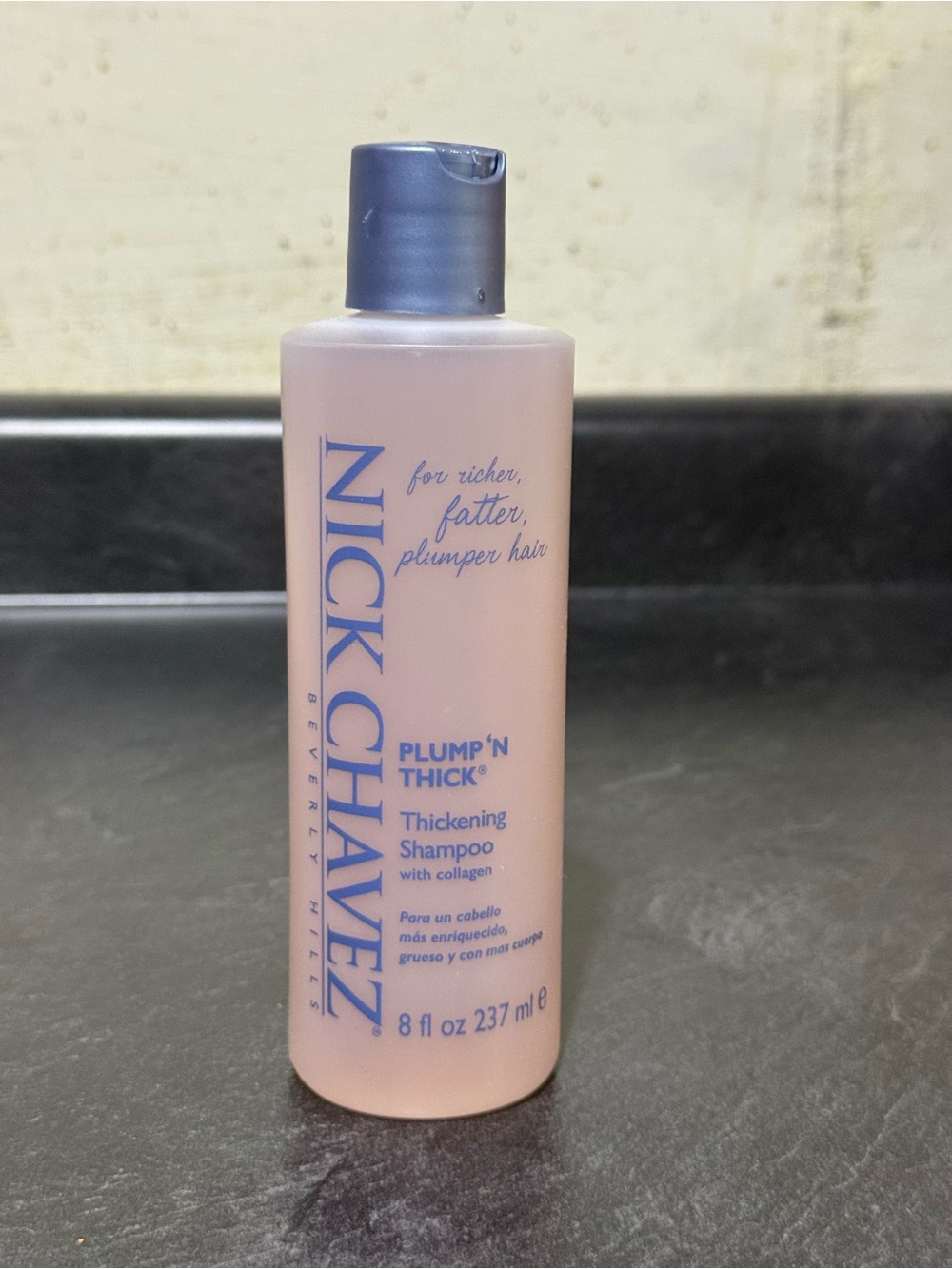 Salon Quality Nick Chavez Beverly Hill Plump N Thick Thickening Shampoo Collagen